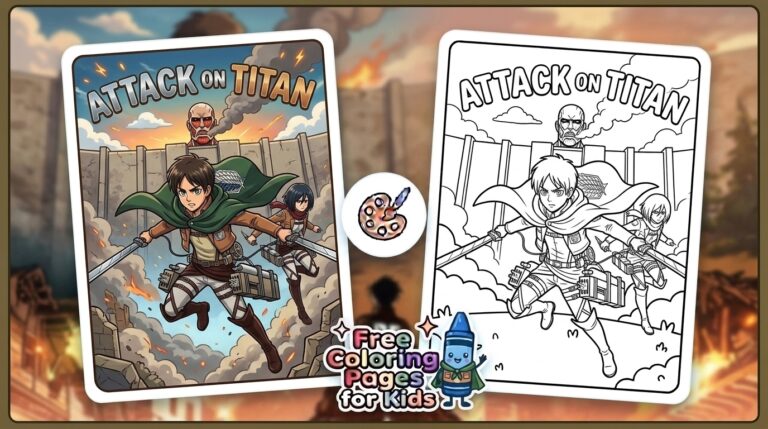 attack on titan coloring pages
