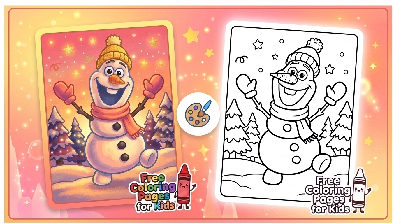 frozen coloring pages